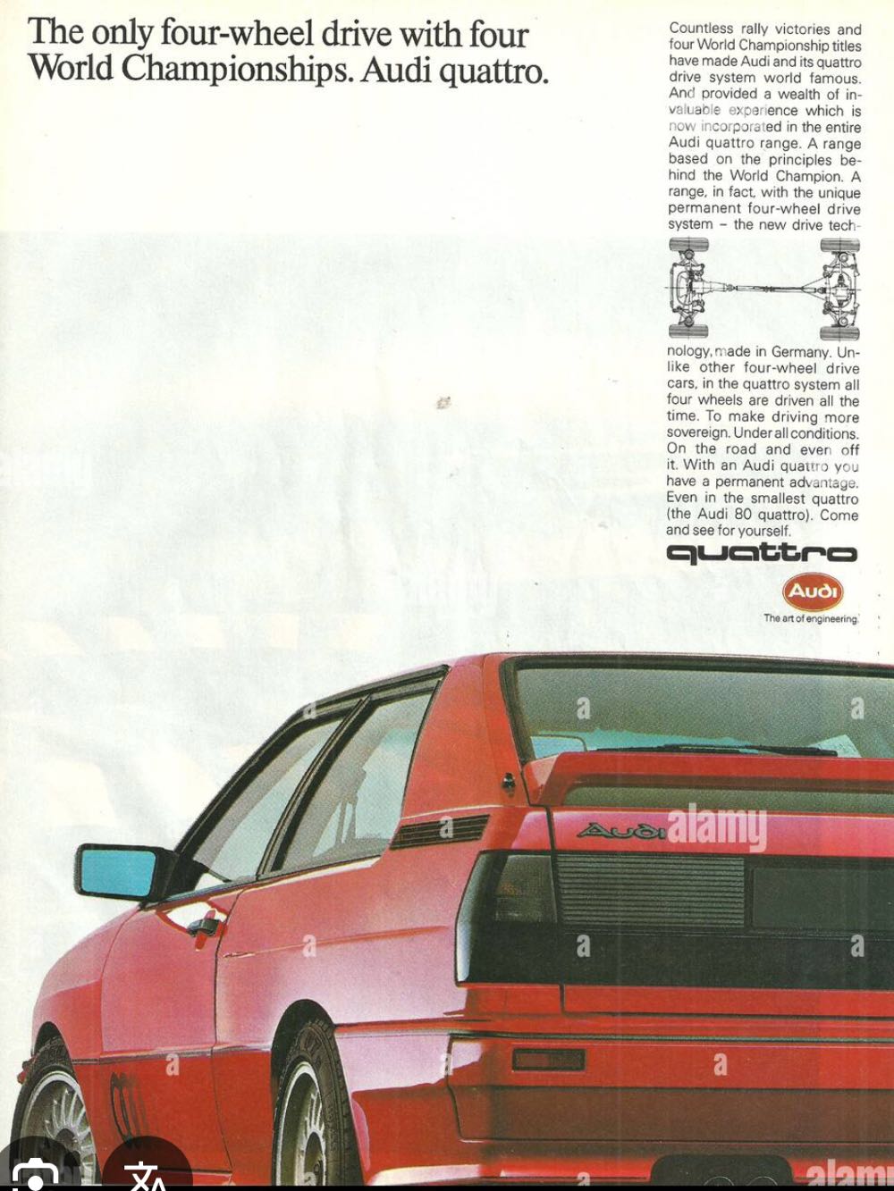 Audi Quattro - 2100 cc toy car collectible - Main Image 4