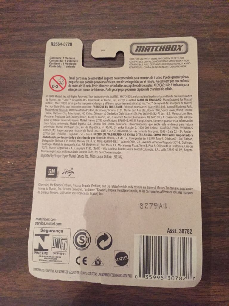 Chevy Impala - Emergency Response toy car collectible - Main Image 2