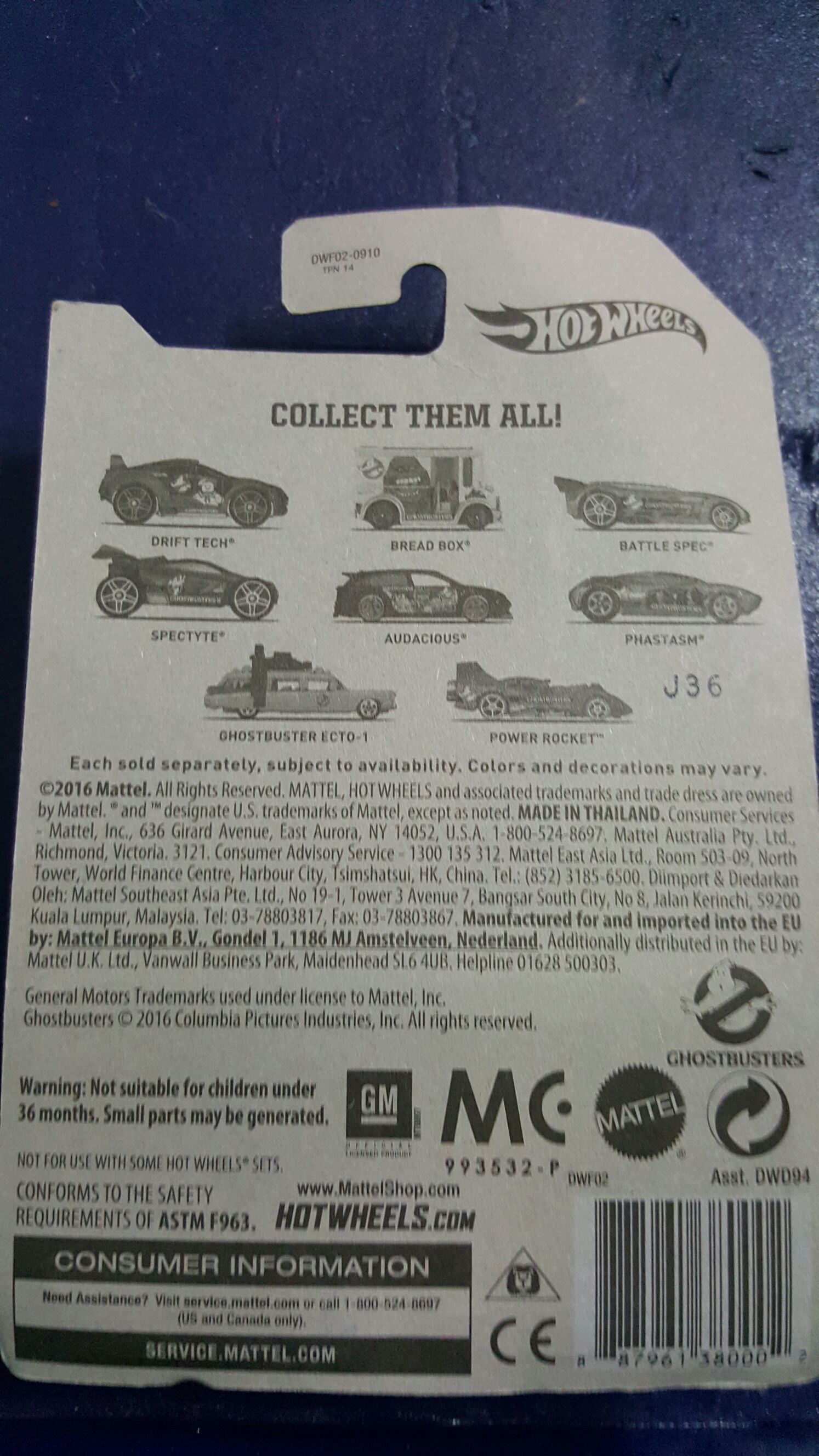 Power Rocket - Ghostbusters toy car collectible - Main Image 2