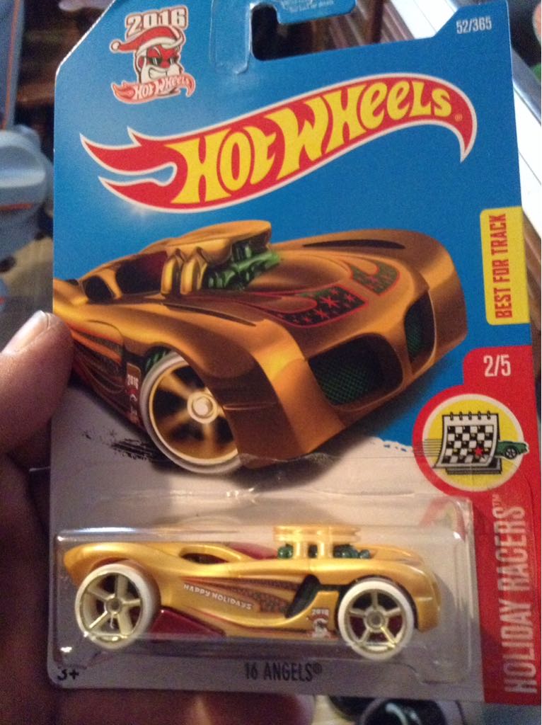16 Angels - 2017 Holiday Racers toy car collectible - Main Image 1
