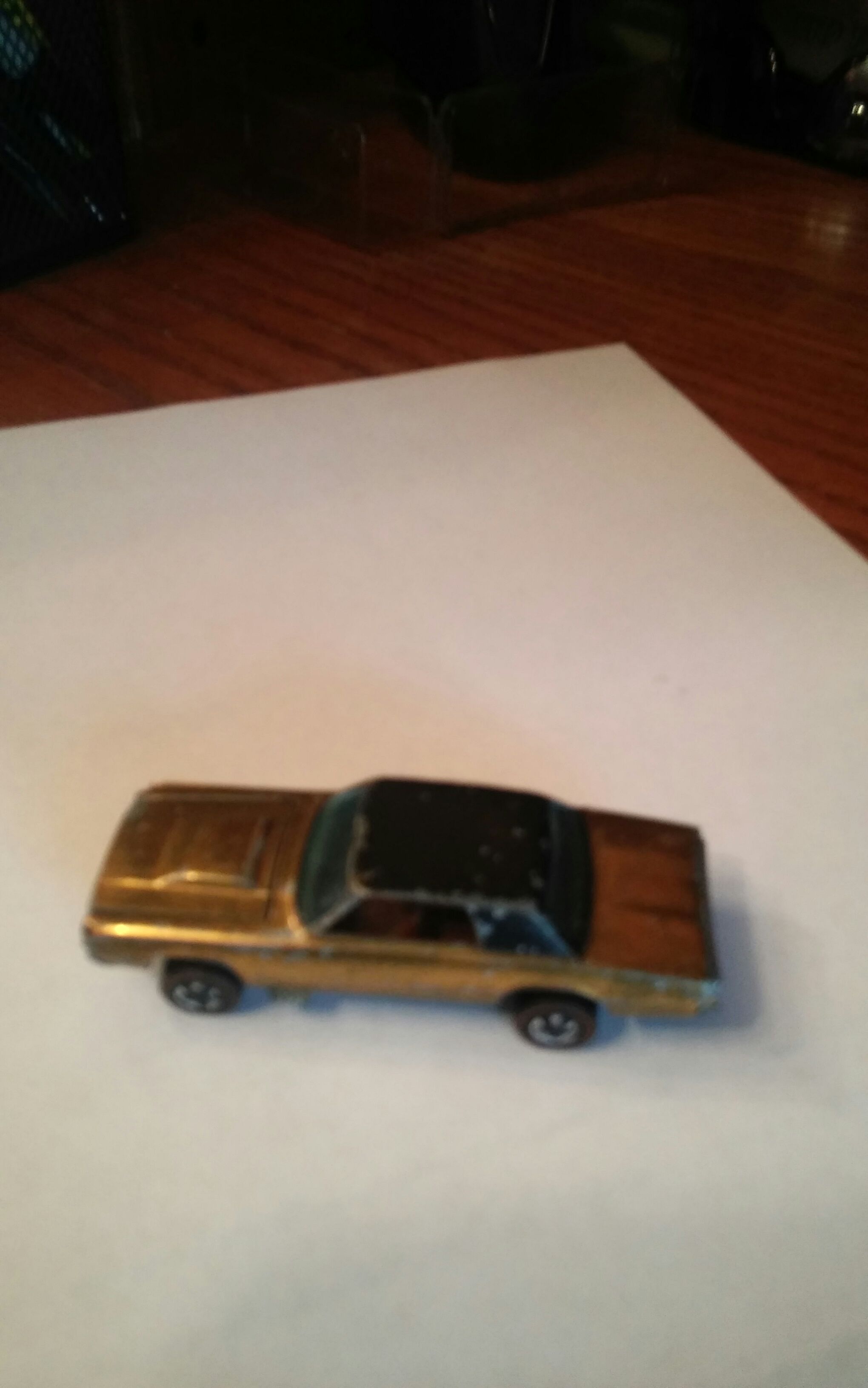 T-Bird Custom Gold 450 Ok  toy car collectible - Main Image 1
