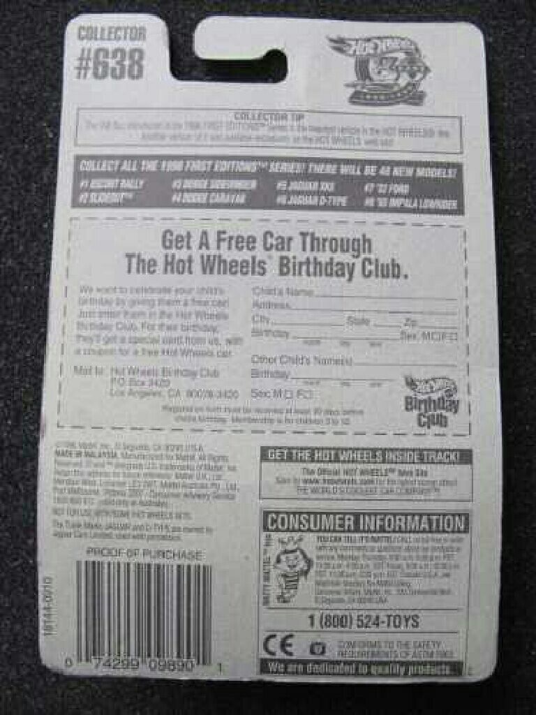 Jaguar D-Type - 1998 First Editions toy car collectible - Main Image 2