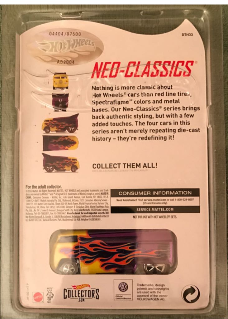Volkswagen Drag Bus  - HWC Neo-Classics Series 14 toy car collectible - Main Image 2