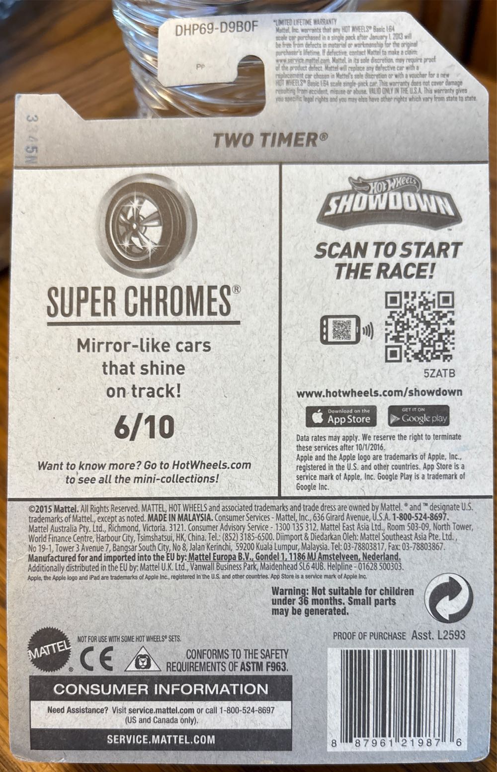 Two Timer - Super Chromes toy car collectible - Main Image 2