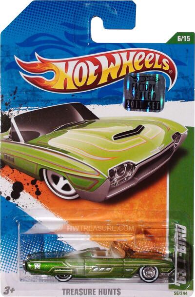 STH - ’63 T-Bird - 2011 Super Treasure Hunt Series toy car collectible - Main Image 1