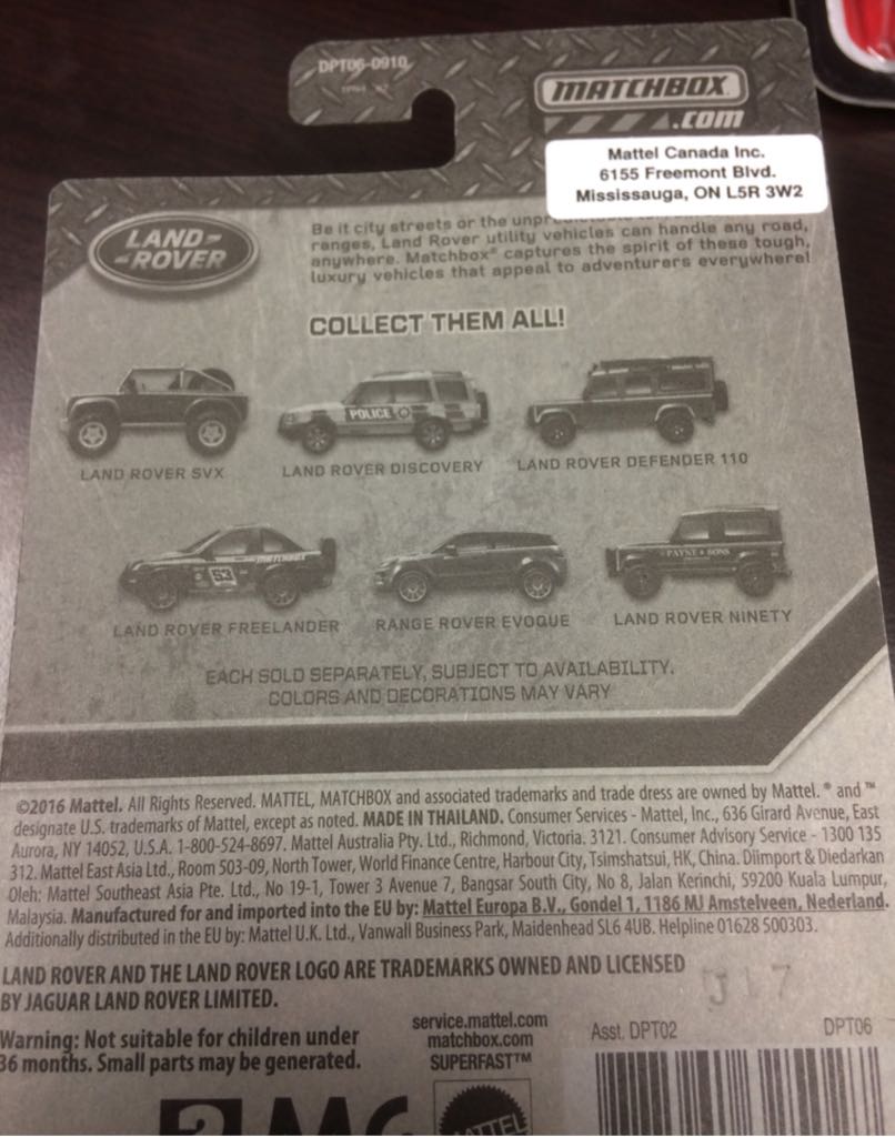 Land Rover Freelander - Land Rover toy car collectible - Main Image 2