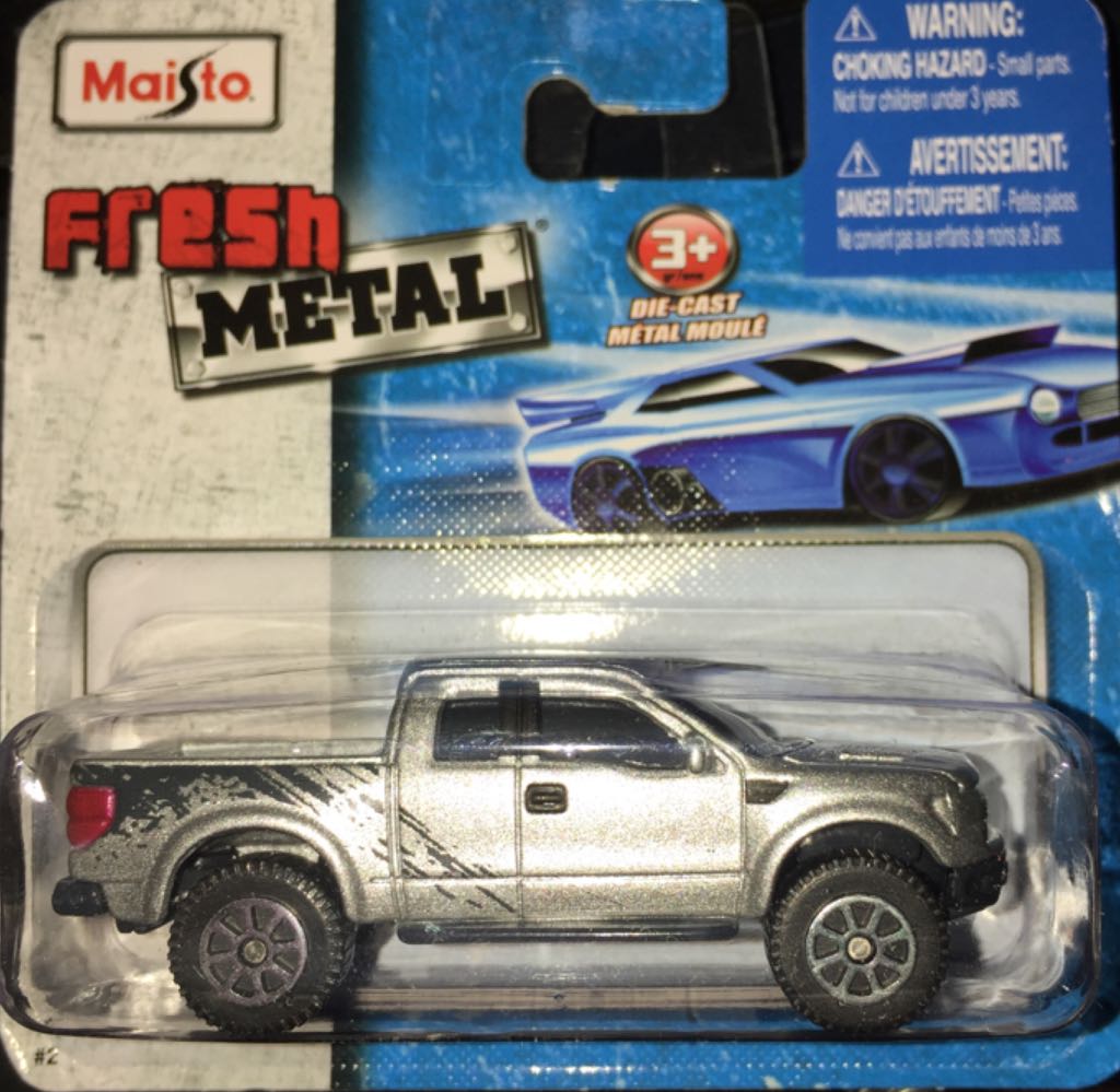 Ford F-150 SVT Raptor - Fresh Metal toy car collectible - Main Image 1