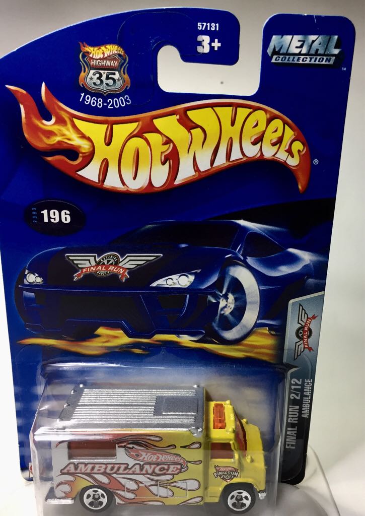 Ambulance - Final Run toy car collectible - Main Image 1