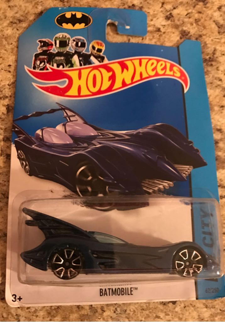 Batmobile - HW City toy car collectible - Main Image 1