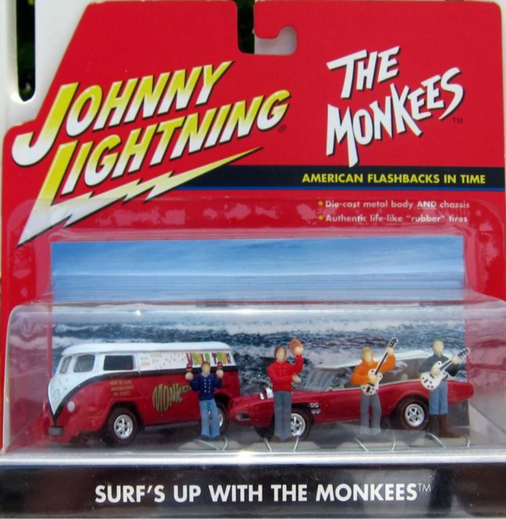 The Monkees - Surf’s Up With The Monkees - American Flashbacks In Time toy car collectible - Main Image 2