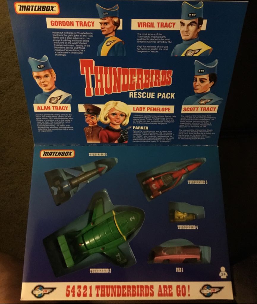 Thunderbirds Rescue Pack  toy car collectible - Main Image 2