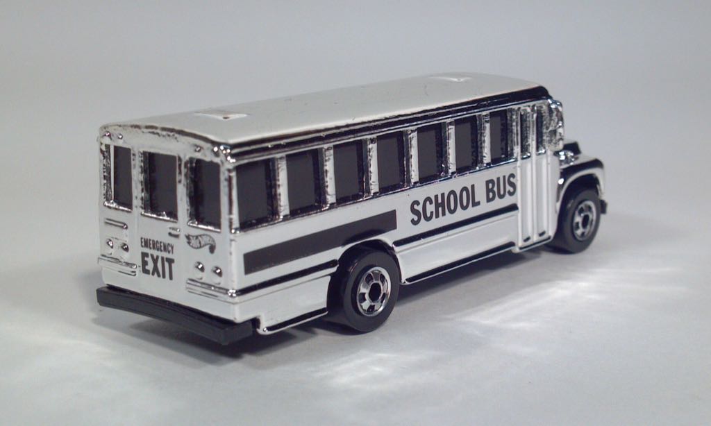 School Bus - Silver Series toy car collectible - Main Image 2