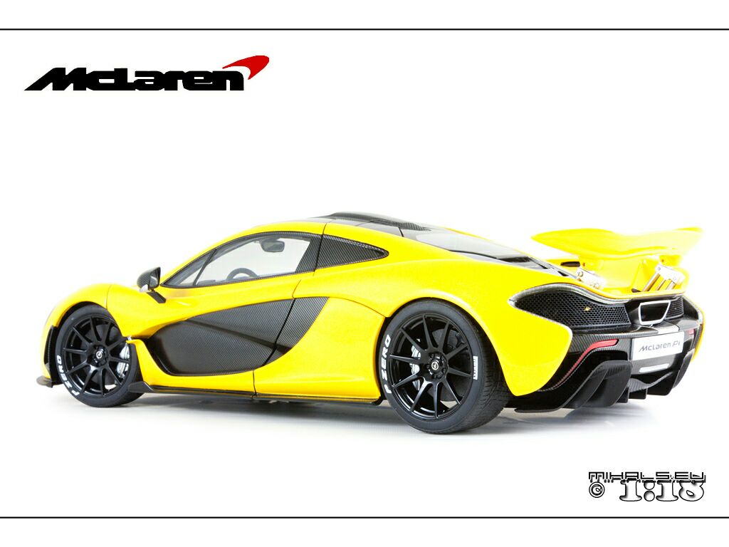 McLaren P1 - HW Exotics toy car collectible - Main Image 2