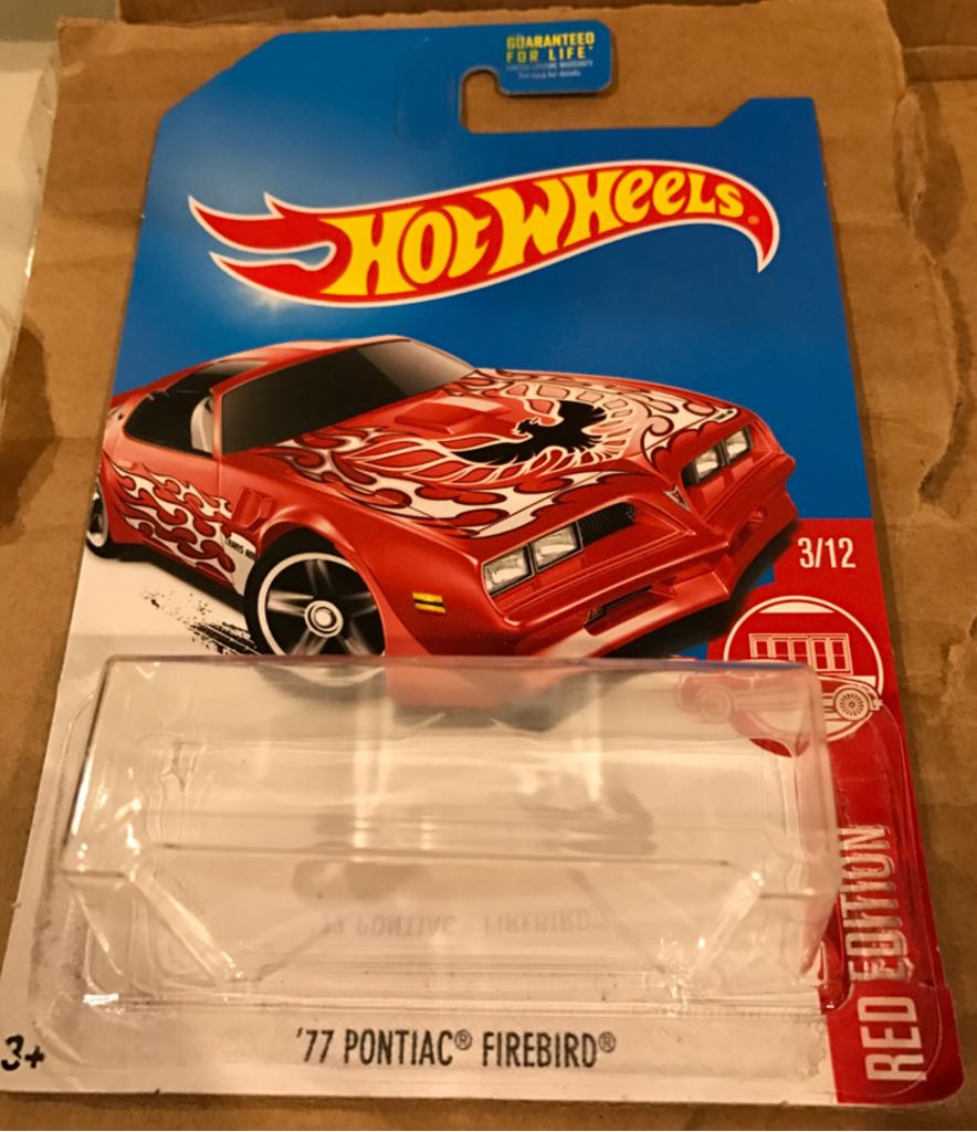 Pontiac Firebird ’77 - ’17 Red Edition toy car collectible - Main Image 2