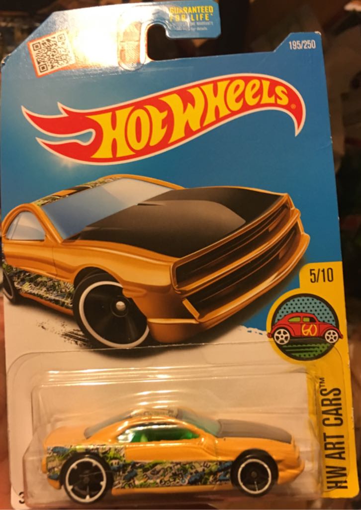 2016 Muscle Tone - 2016 HW Art Cars toy car collectible - Main Image 1