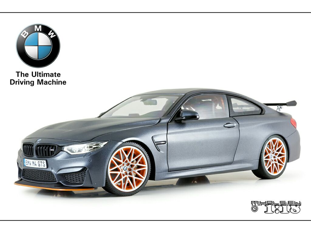 BMW F82 M4 GTS - Dealer Edition toy car collectible - Main Image 1