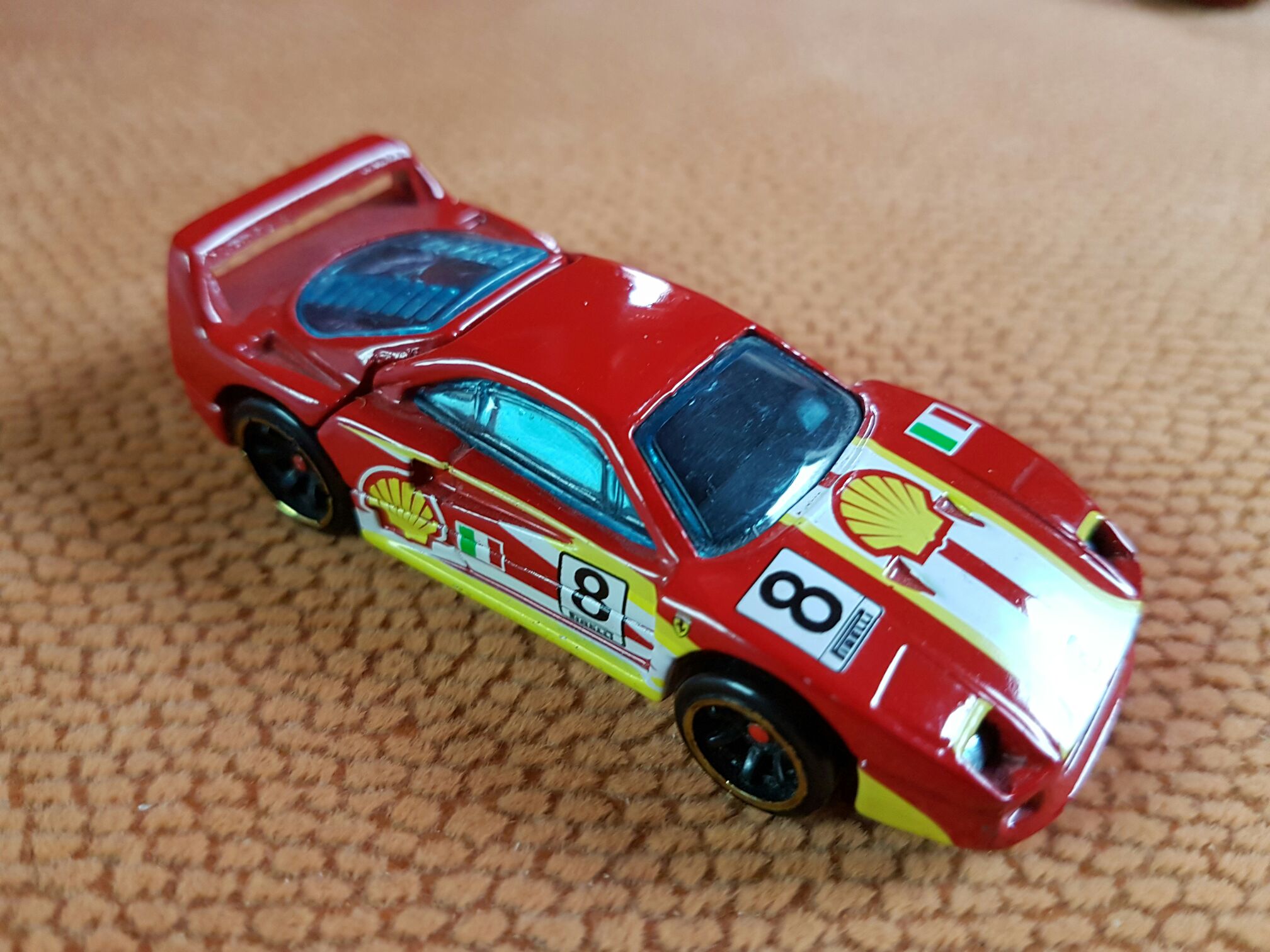 2007 Ferrari F40 (HW) - Ferrari Racer 2007 toy car collectible - Main Image 1