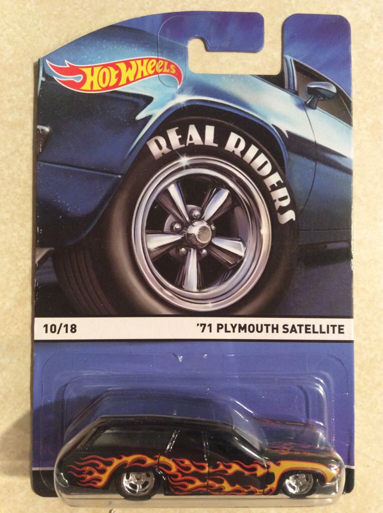 71 Plymouth Satellite Real Riders - Real Rider 2014 toy car collectible - Main Image 1