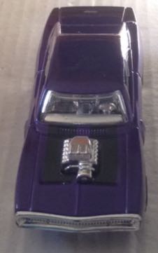 Charger RT Morado Con Motor Expuesto - Hot Wheels toy car collectible - Main Image 2