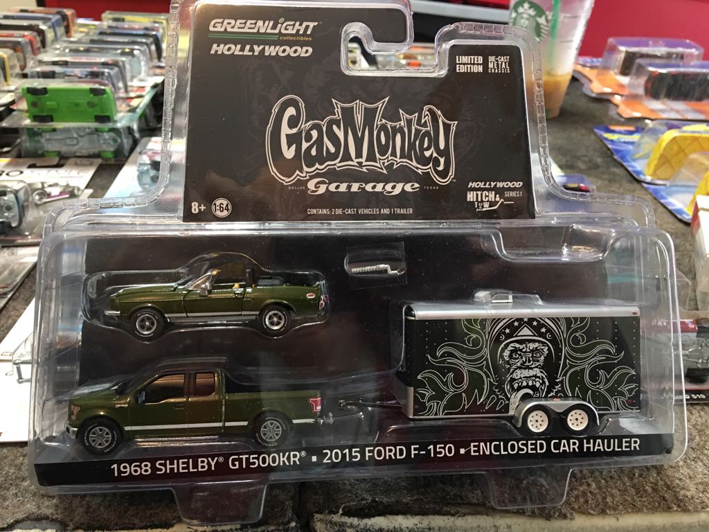 Gas Monkey 68 Shelby And Truck Set  toy car collectible - Main Image 1