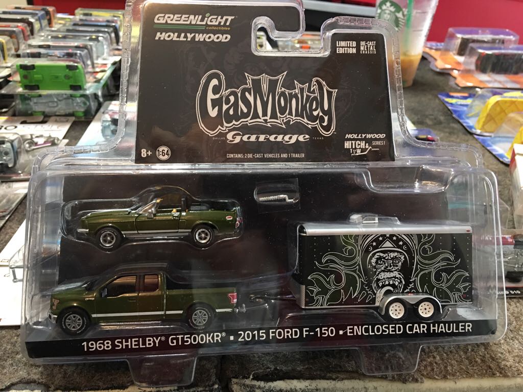 Gas Monkey 68 Shelby And Truck Set  toy car collectible - Main Image 1
