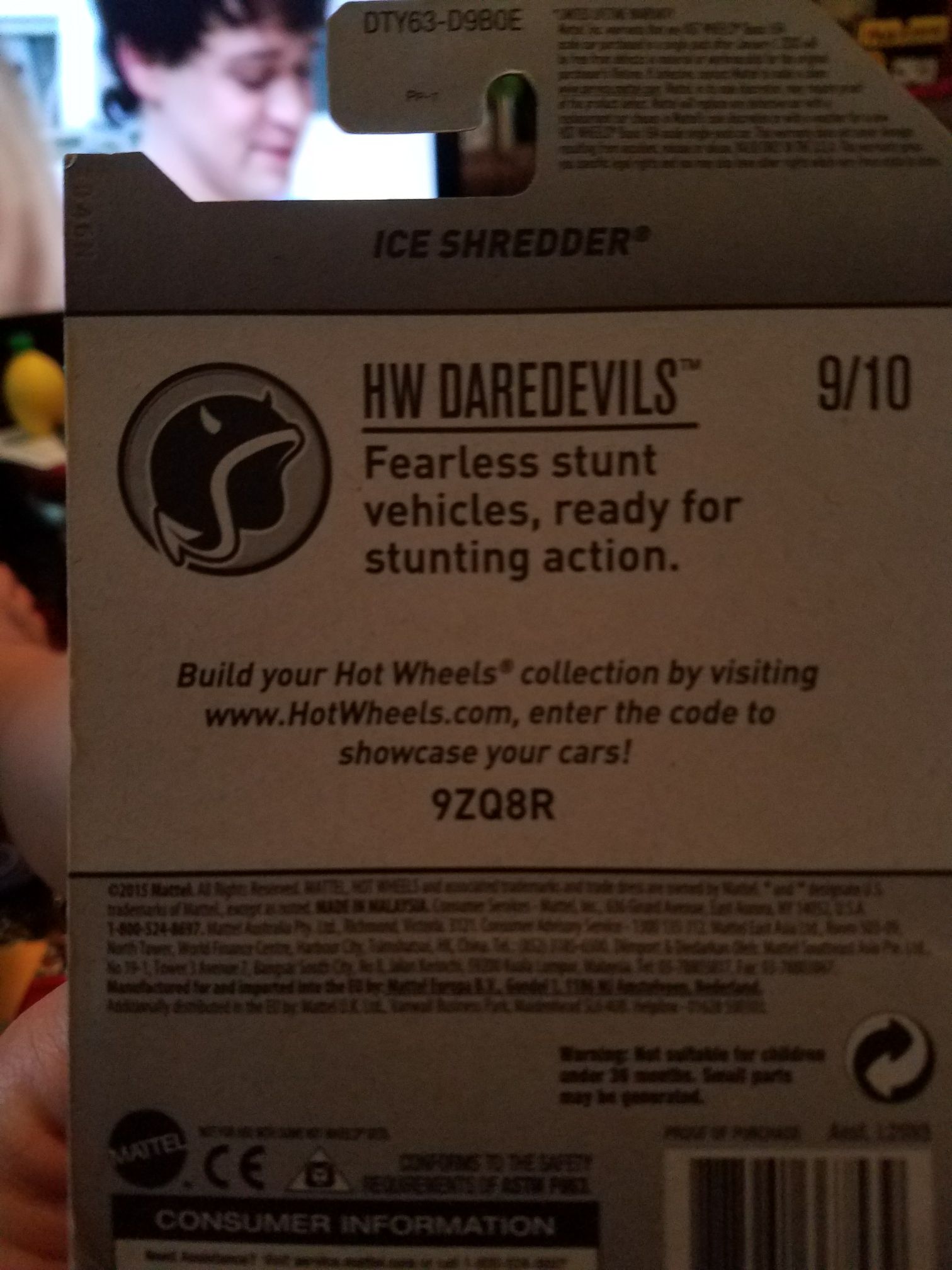 Ice Shredder - HW Daredevils toy car collectible - Main Image 2