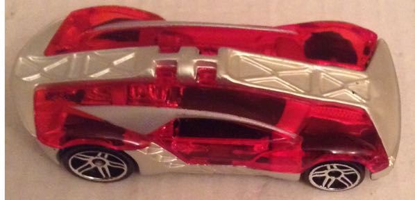 Split Decision Rojo Transparente - Hot Wheels toy car collectible - Main Image 2