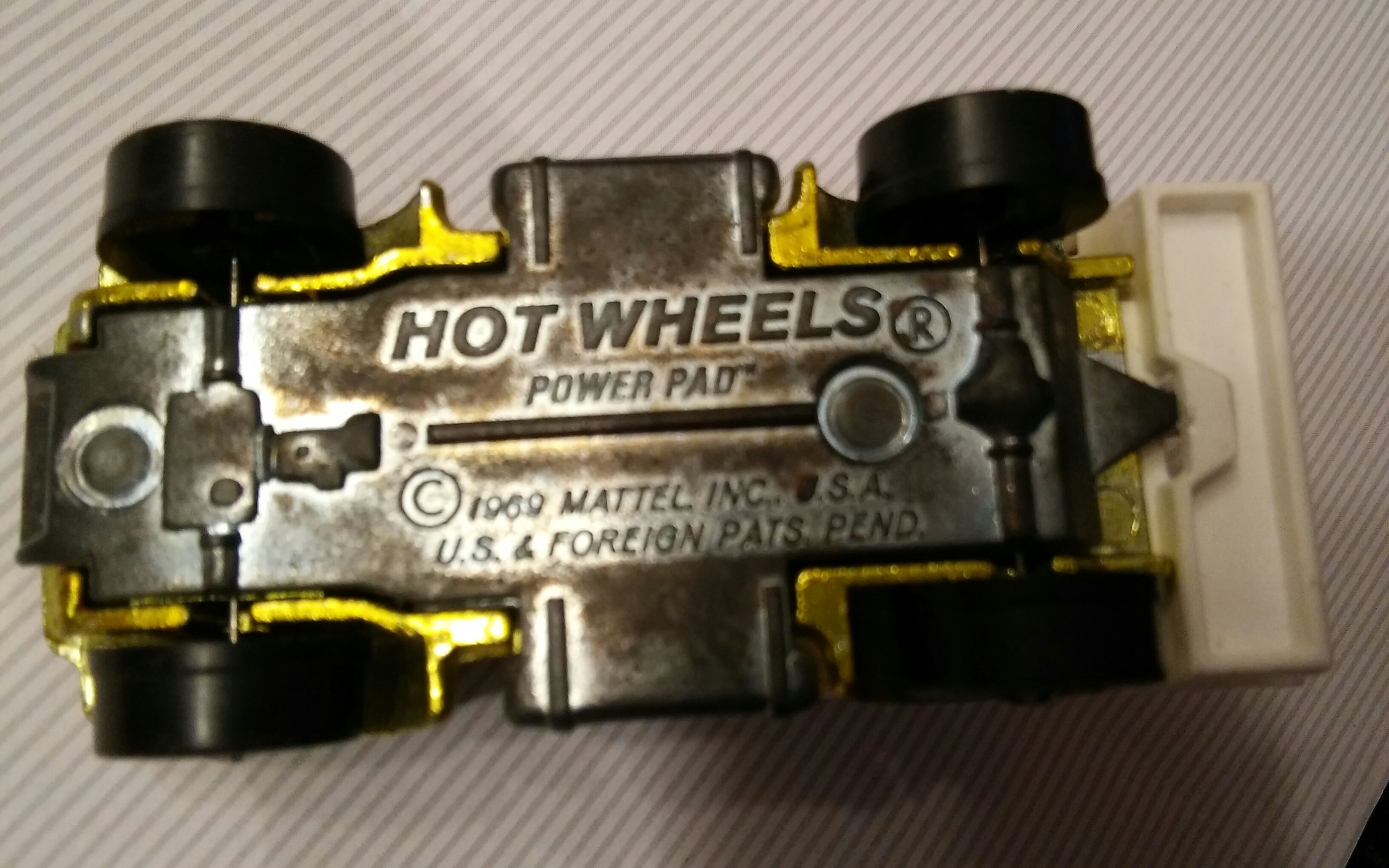 Power Pad yellow 60 o.k.  toy car collectible - Main Image 2