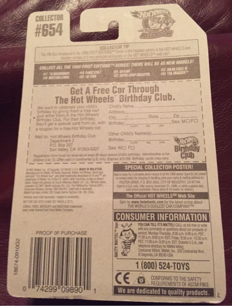 ’40 Ford - 1998 First Editions #20 toy car collectible - Main Image 2