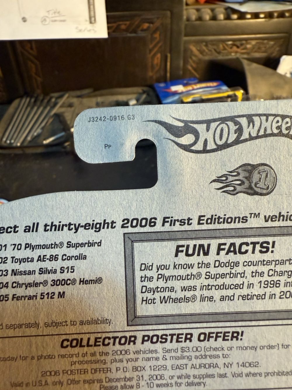 001 - 70 Plymouth Superbird - 2006 First Editions toy car collectible - Main Image 2