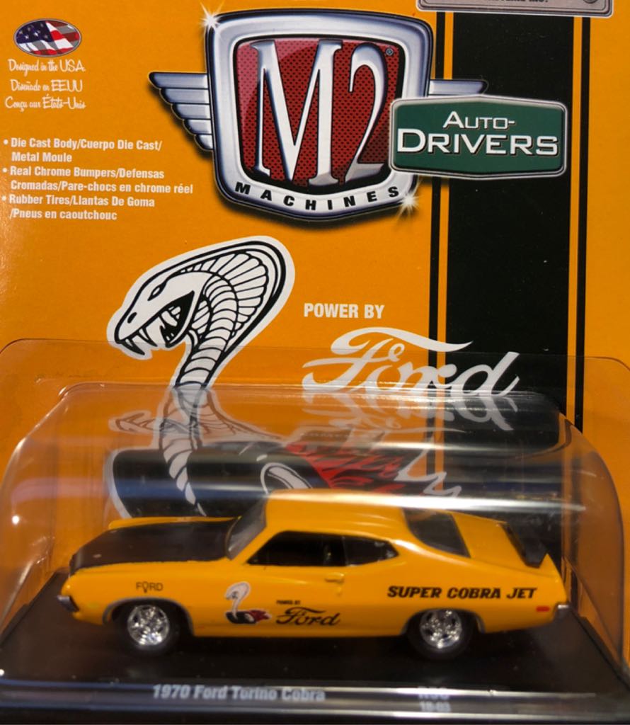 Ford Torino Cobra 1970 - M2 Auto-Drivers toy car collectible - Main Image 1