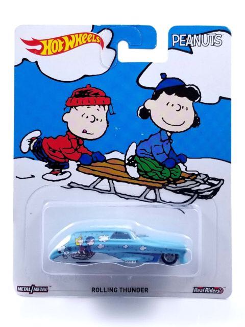 Rolling Thunder - HW Pop Culture Peanuts Christmas toy car collectible - Main Image 2
