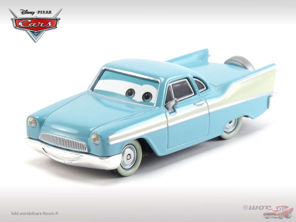 Derek “Decals” Dobbs - (2012 - RADIATOR SPRINGS CLASSICS) PACK OF 3 (30) toy car collectible - Main Image 2