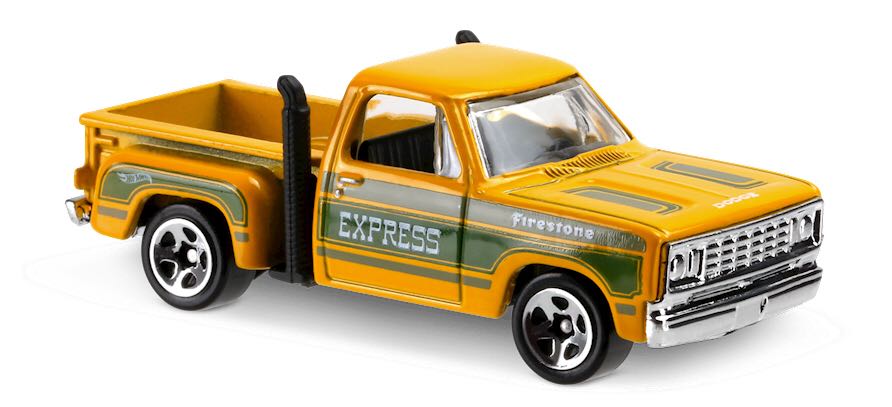 1978 Dodge Li’l Red Express Truck - 2017 Hot Wheels Hot Trucks toy car collectible - Main Image 2