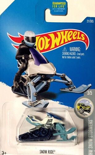 Snow Ride - 2017 HW Snow Stormers toy car collectible - Main Image 2