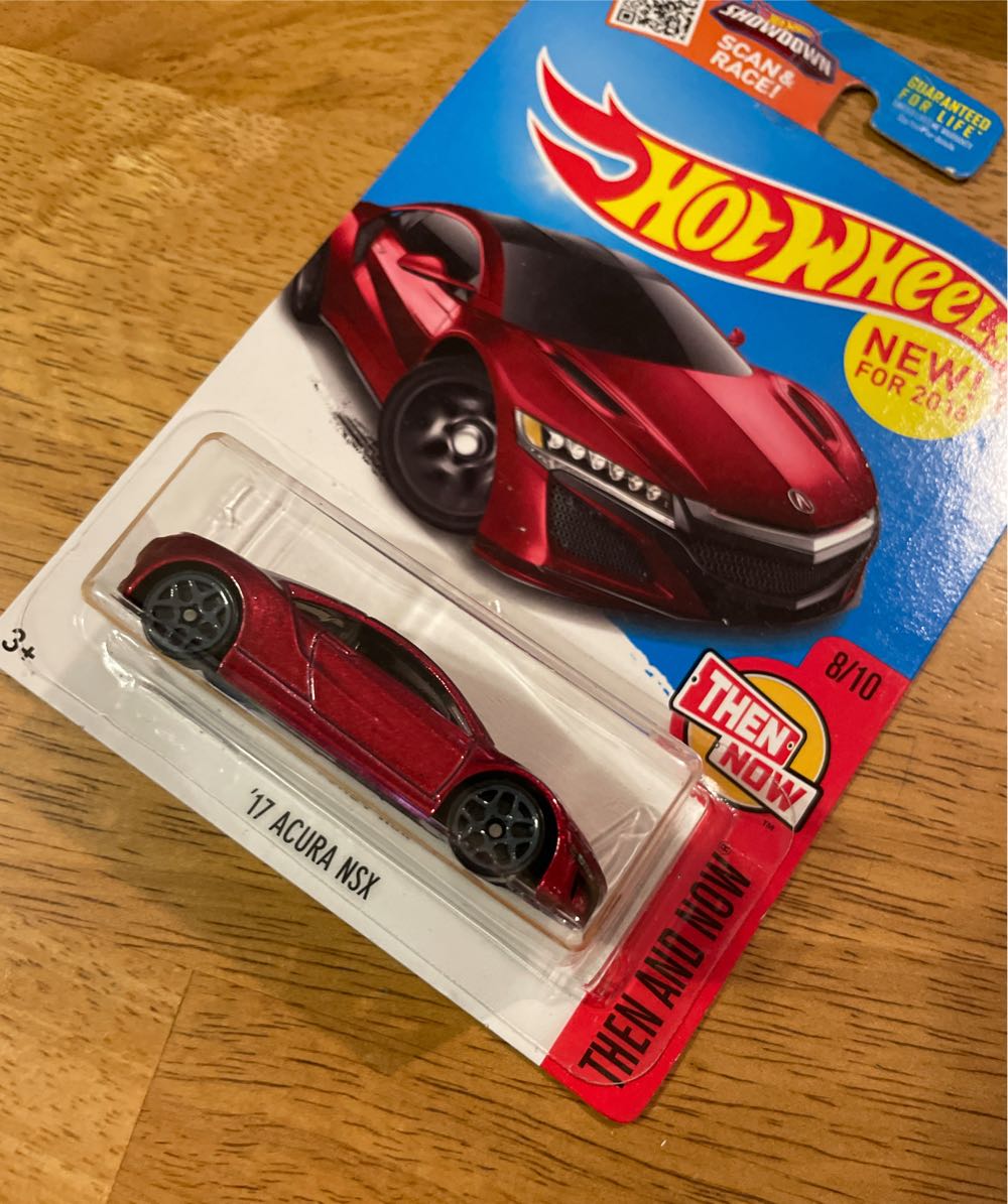 ’17 Acura NSX - ’16 Then And Now toy car collectible - Main Image 3