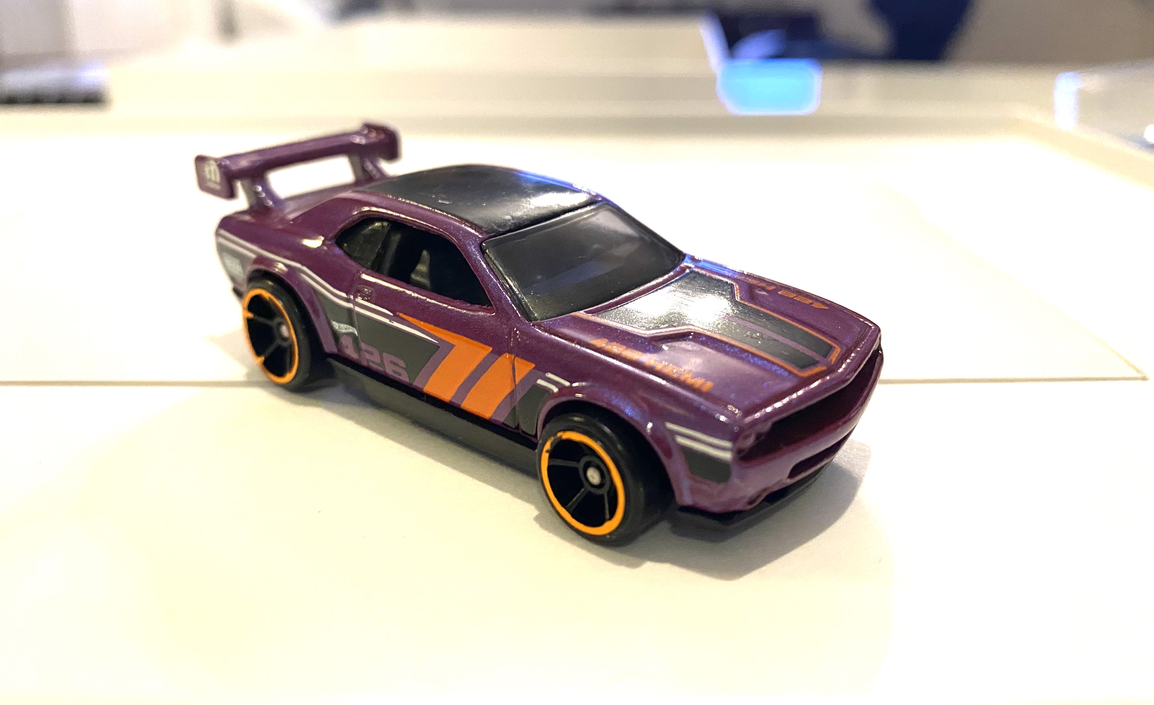 Dodge Challenger Drift Car - Team Hot Wheels ’12 toy car collectible - Main Image 2