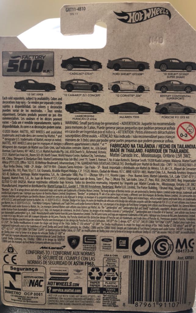 Porsche 911GT3RS HW-PM21 - 2021 Factory 500HP toy car collectible - Main Image 2