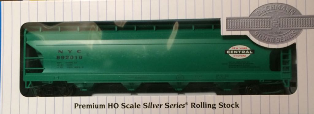 New York Central Hopper 892010 - Bachmann Silver Series model trains collectible [Barcode 022899175201] - Main Image 1