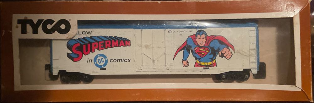 DC Comics - Superman HO Boxcar - Tyco model trains collectible - Main Image 2