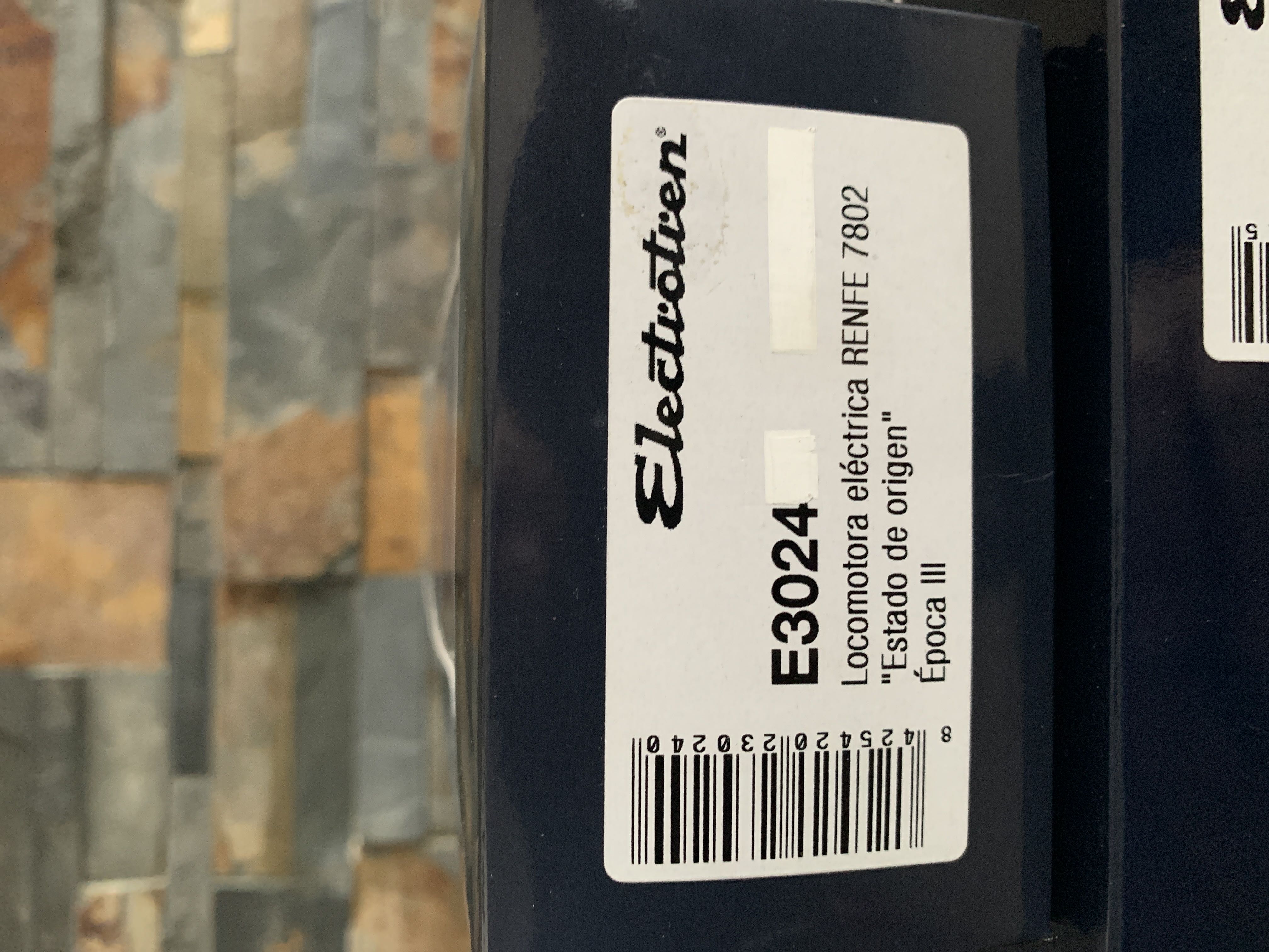 Locomotora Eléctrica RENFE 7802 Estado De Origen - Electrotren model trains collectible - Main Image 4