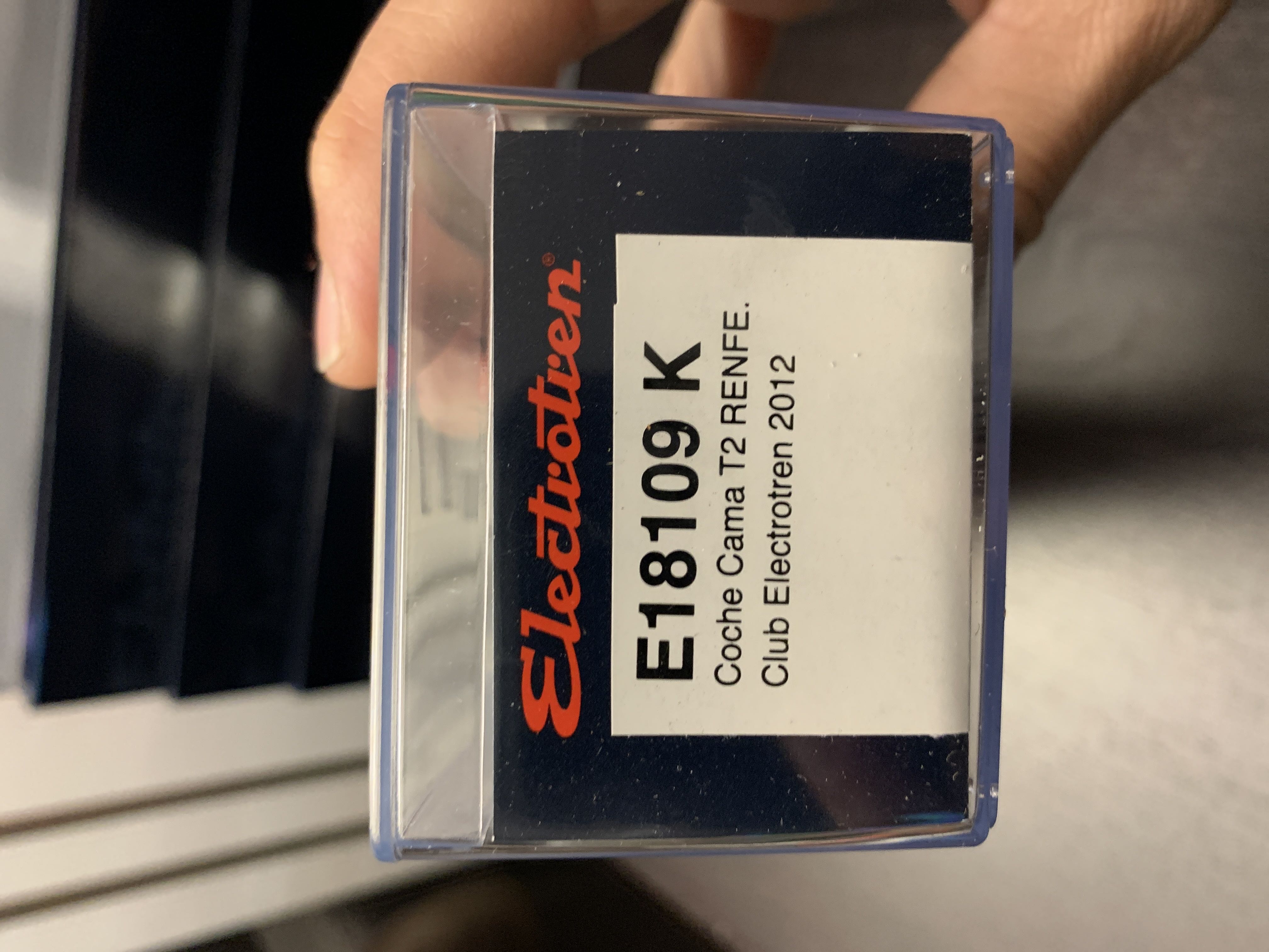 Coche Cama T2 RENFE Club Electrotren 2012 - Electrotren model trains collectible [Barcode 8425420181092] - Main Image 2