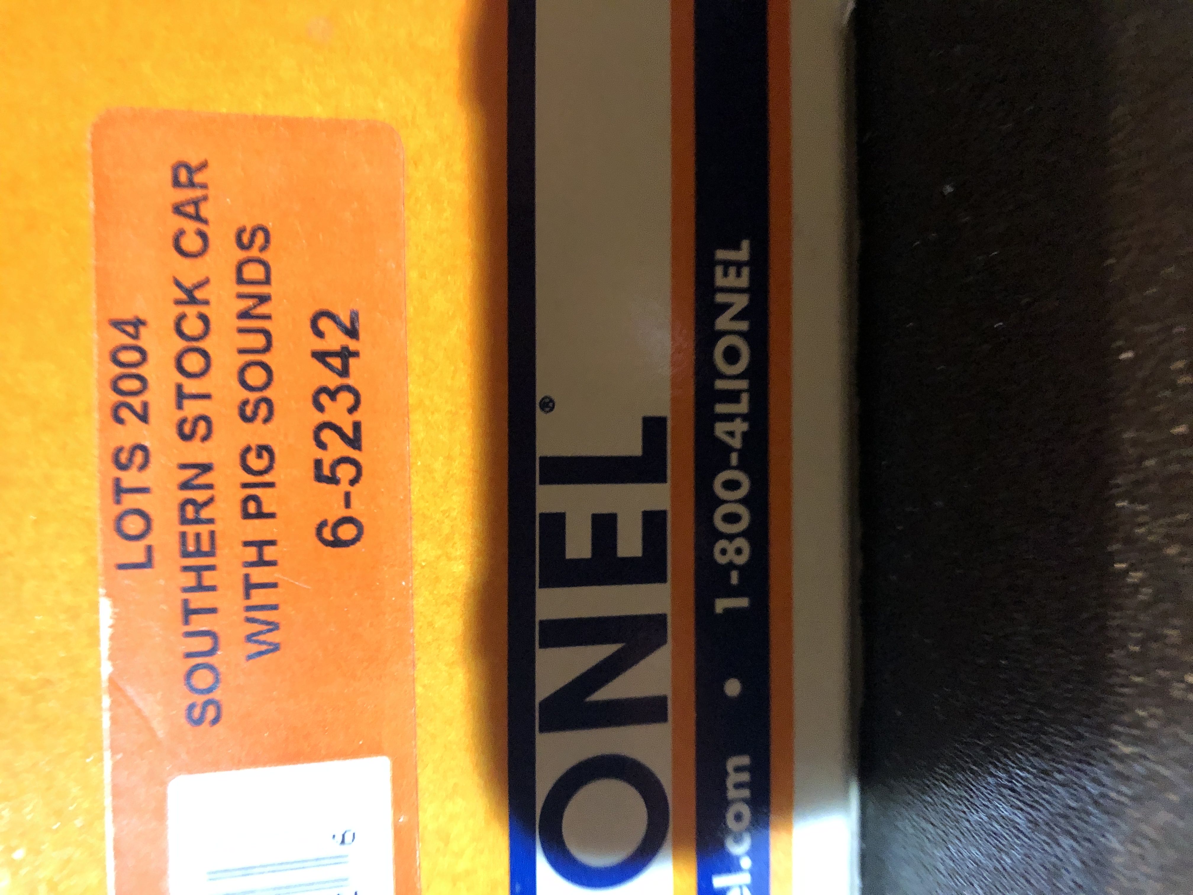 Southern LOTS 2004 Stock Car - Lionel O model trains collectible [Barcode 023922523426] - Main Image 2