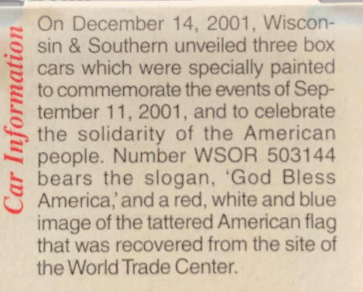 50’ Standard Box Car, Double Plug Door, w/o Roofwalk - Mirco-Trains model trains collectible [Barcode 695140036158] - Main Image 2