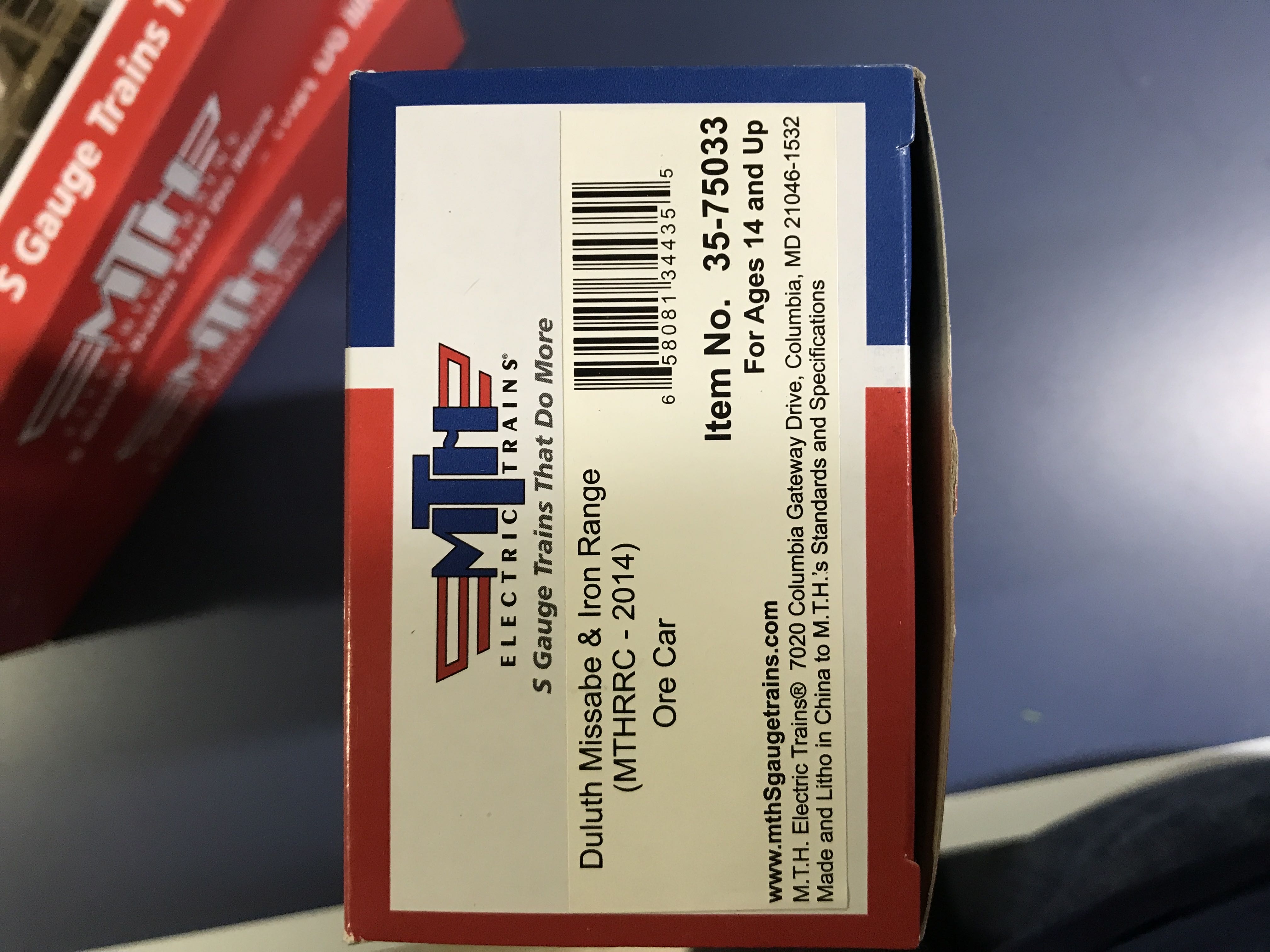 Duluth missable & iron Range Ore Car - MTH Electric Trains model trains collectible [Barcode 658081344355] - Main Image 2