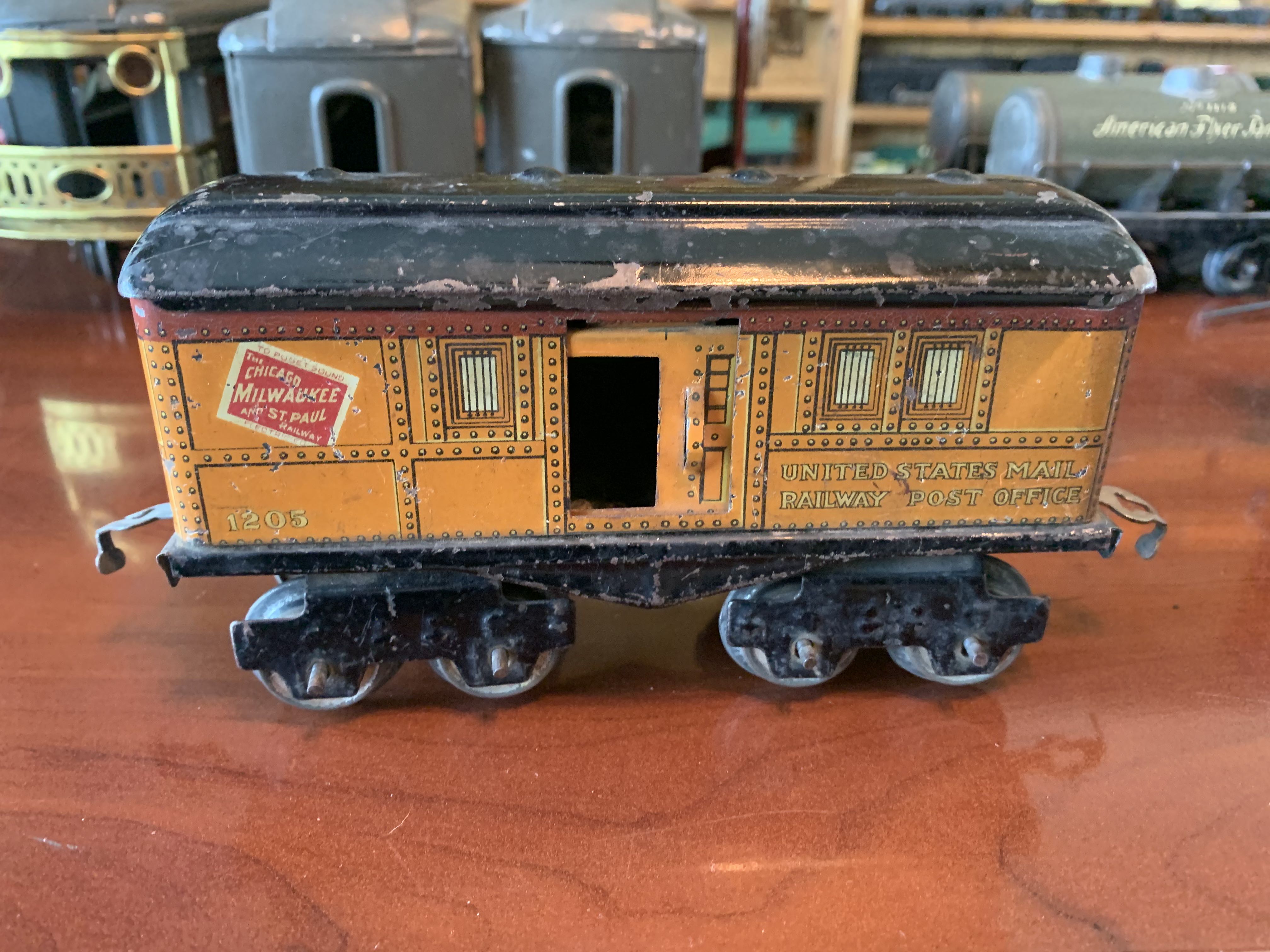 American Flyer 1205 USPO Car - American Flyer model trains collectible - Main Image 1
