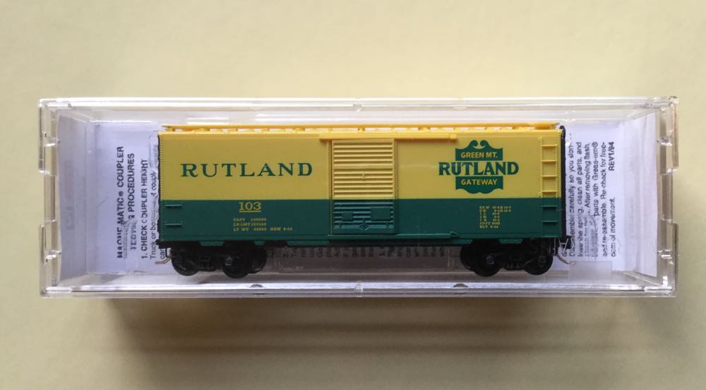 Rutland Railroad  |  RUT - Micro Trains Line Co. model trains collectible - Main Image 2