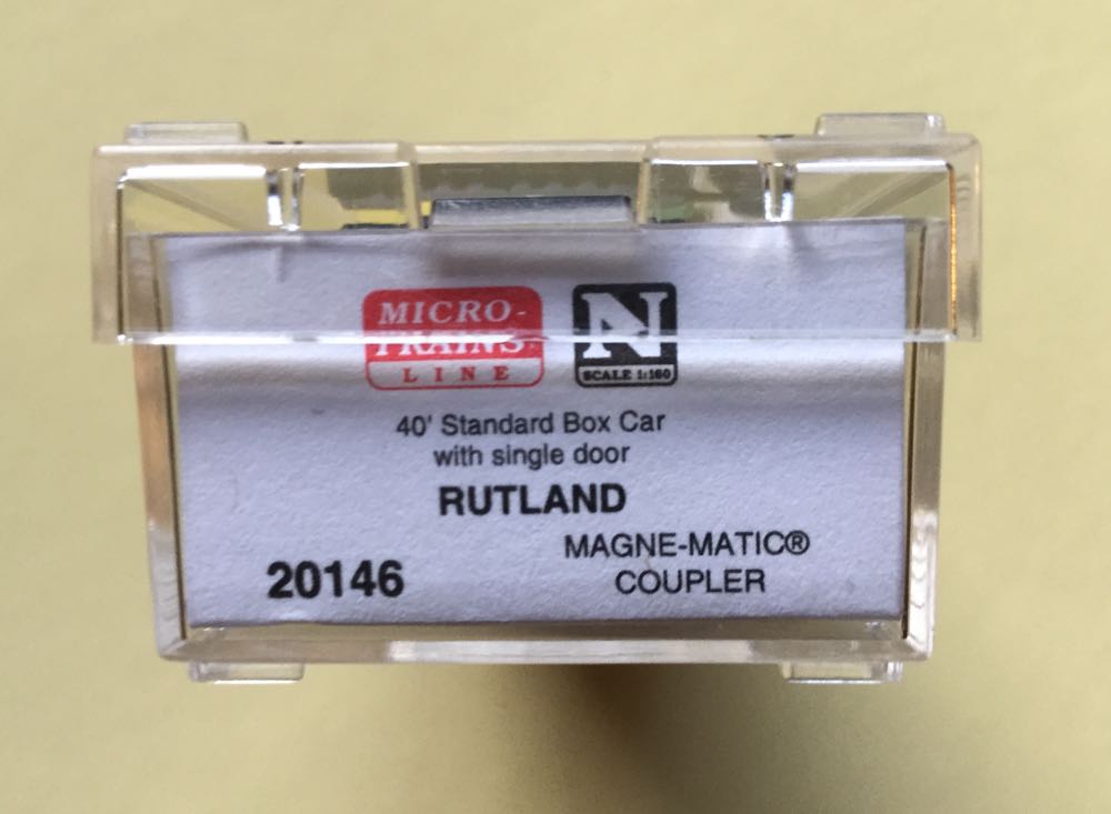 Rutland Railroad  |  RUT - Micro Trains Line Co. model trains collectible - Main Image 3