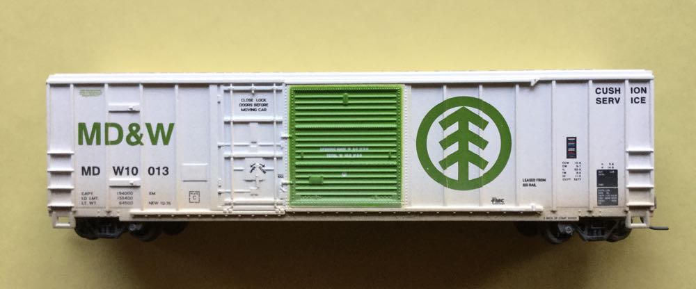 Green Bay and Western Railroad  |  GBW  |  WEATHERED