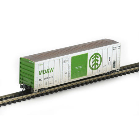Minnesota, Dakota and Western Railway  |  MDW  |  WEATHERED - Athearn  |  Yellow Box model trains collectible [Barcode 797534112278] - Main Image 4